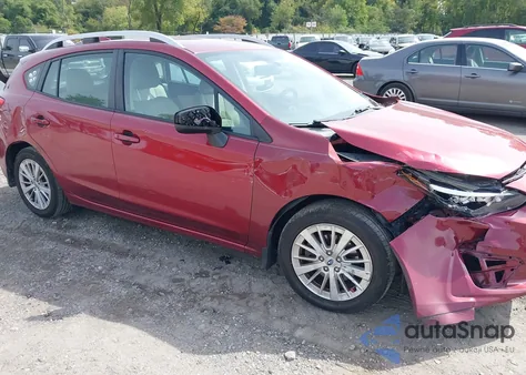 2018 Subaru Impreza 2.0I Premium z USA, uszkodzony, nr VIN 4S3GTAB69J3736674